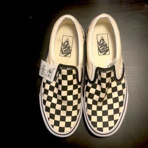 Checkered Low Vans